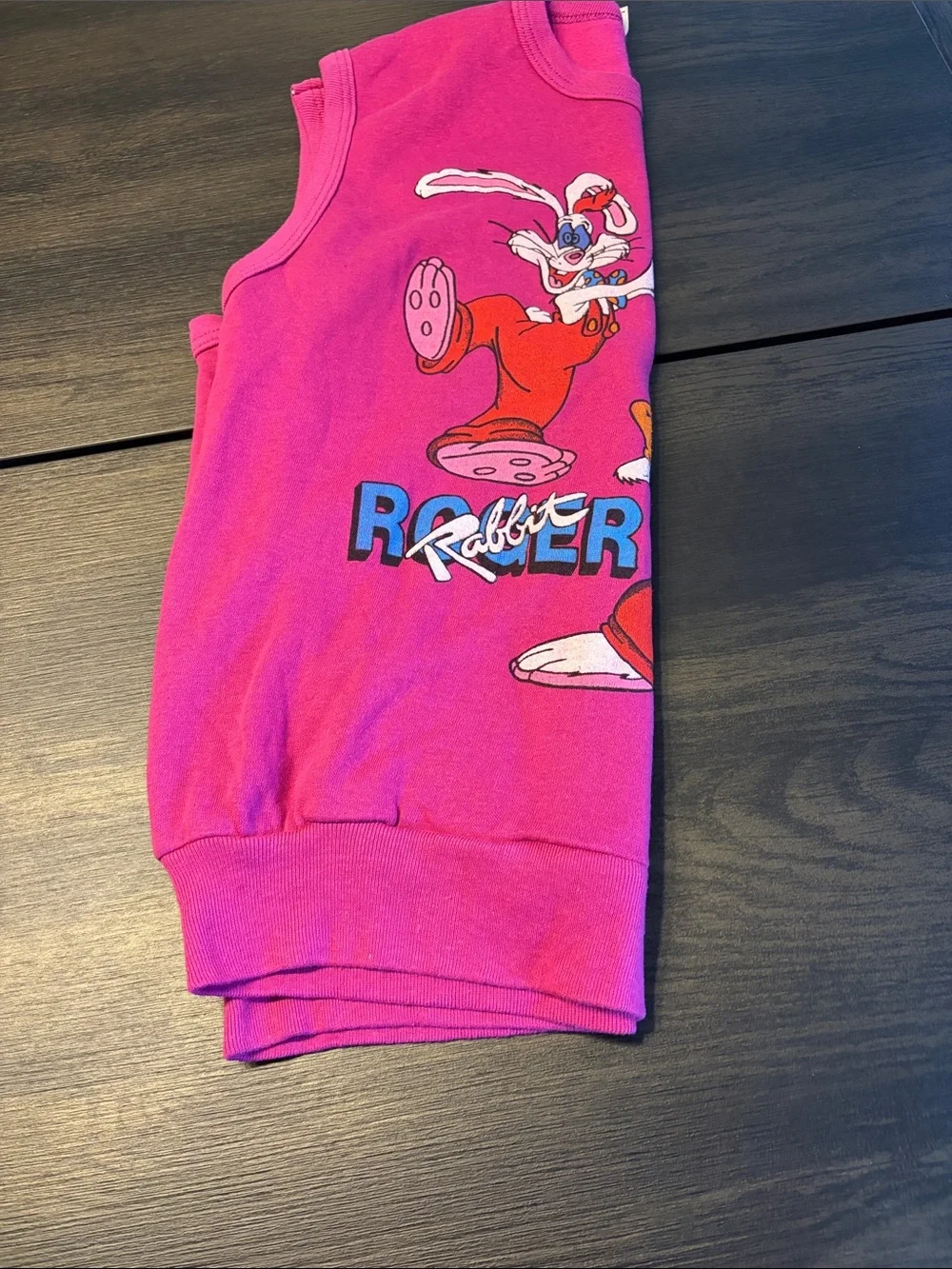 Vintage 1980’s Roger Rabbit sweater vest. Made in the USA